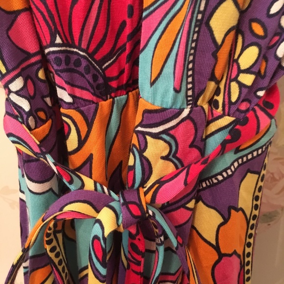 Lilly Pulitzer Mod Print Susan Dress L - Picture 8 of 8